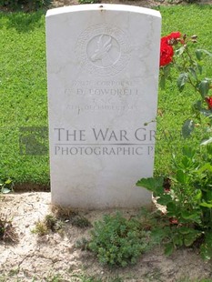 ANCONA WAR CEMETERY - POWDRELL, C D